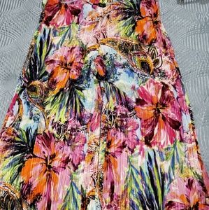 Melissa Paige Pilazzo Pleated Hawaiian Pants